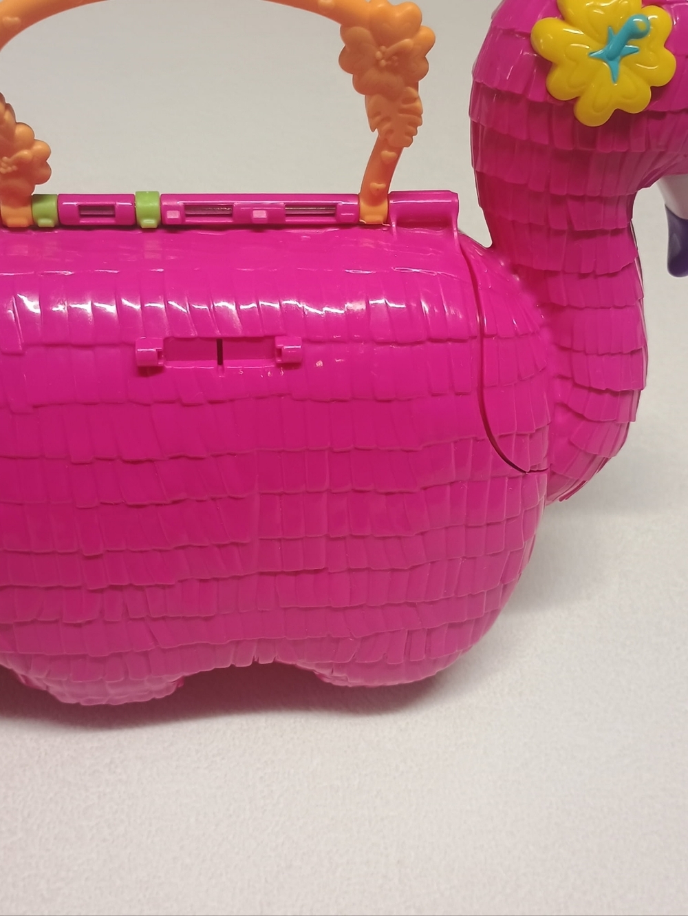 Mattel Polly Pockets Pink Flamingo Shaped Toy Purse - Picture 6 of 9